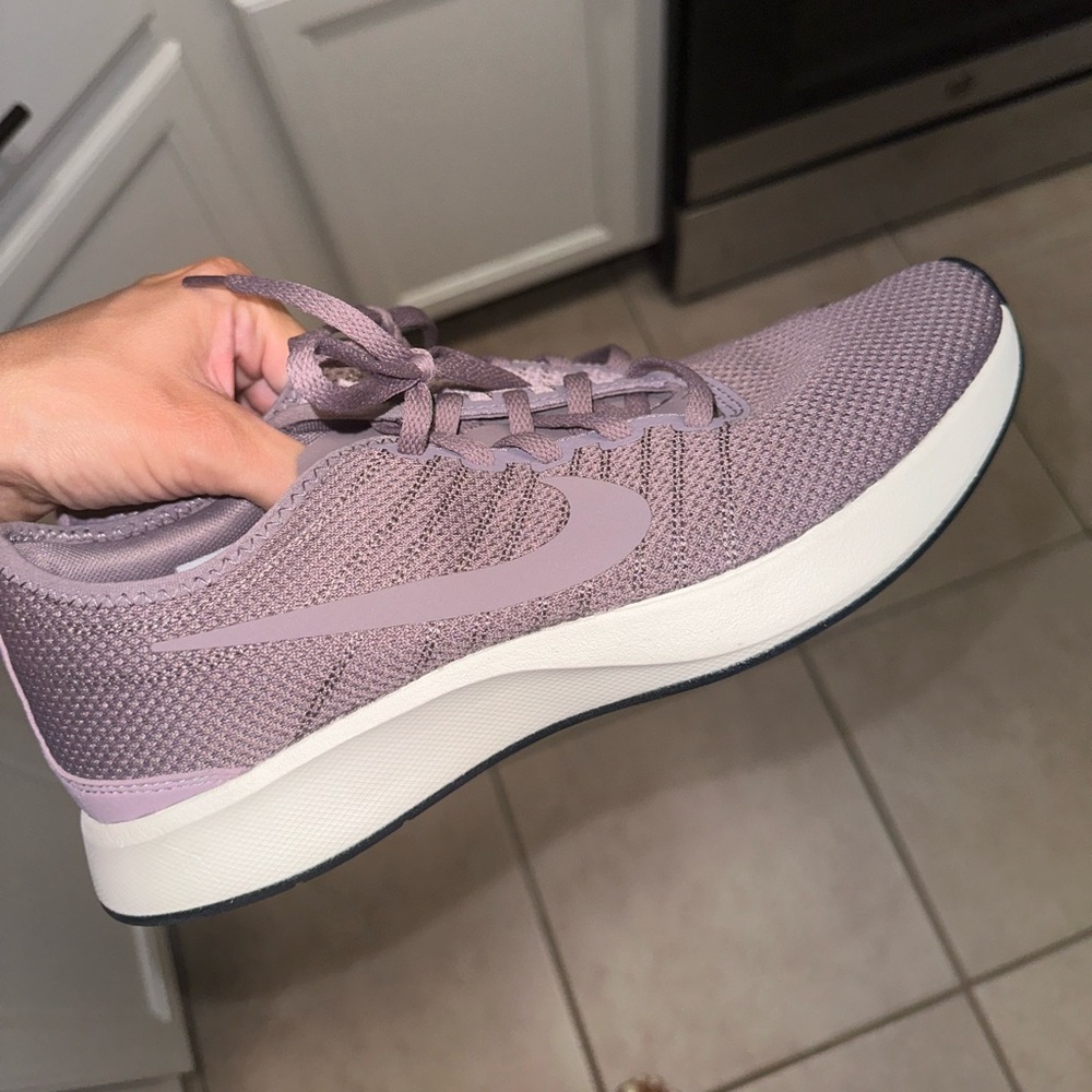Nike dual tone racer sneakers.